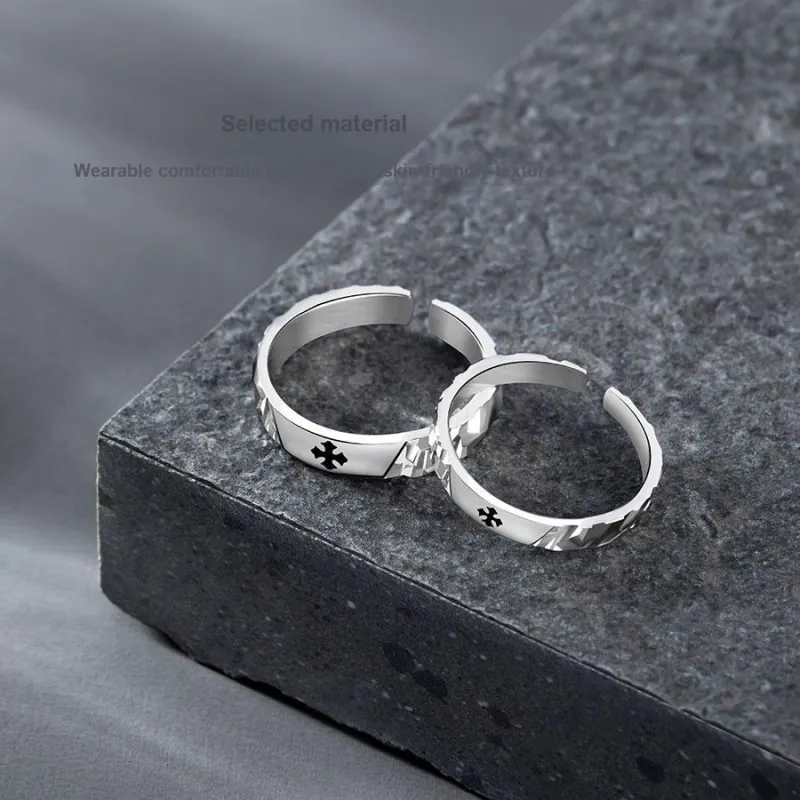 Master Kim Niche Luxury Design Premium Adjustable Opening Ring Unisex-3