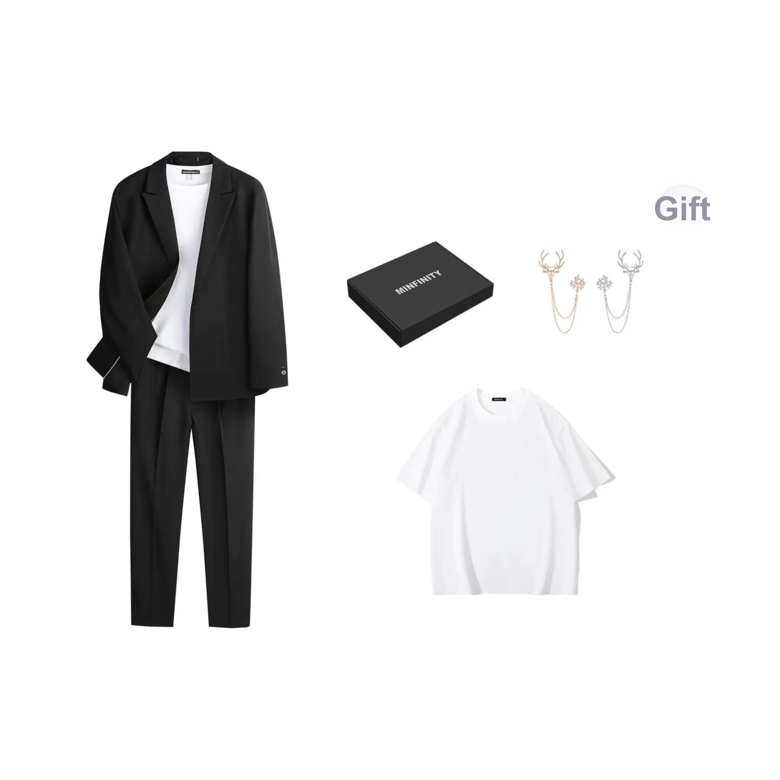 Minfinity Унисекс Офисные костюмы