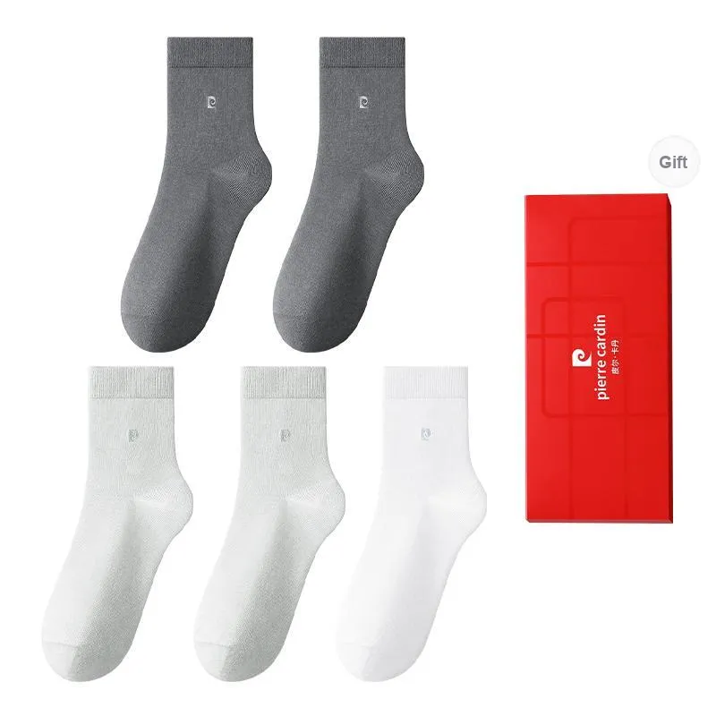PIERRE CARDIN Mid Calf Socks Men's 5 Double Box-7