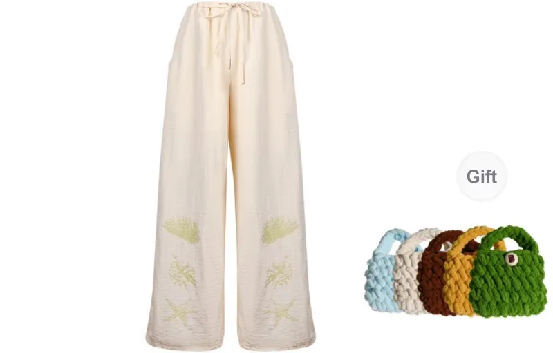 Madgood Casual Pants Unisex Yellow Green Comes With Earphone Case-6