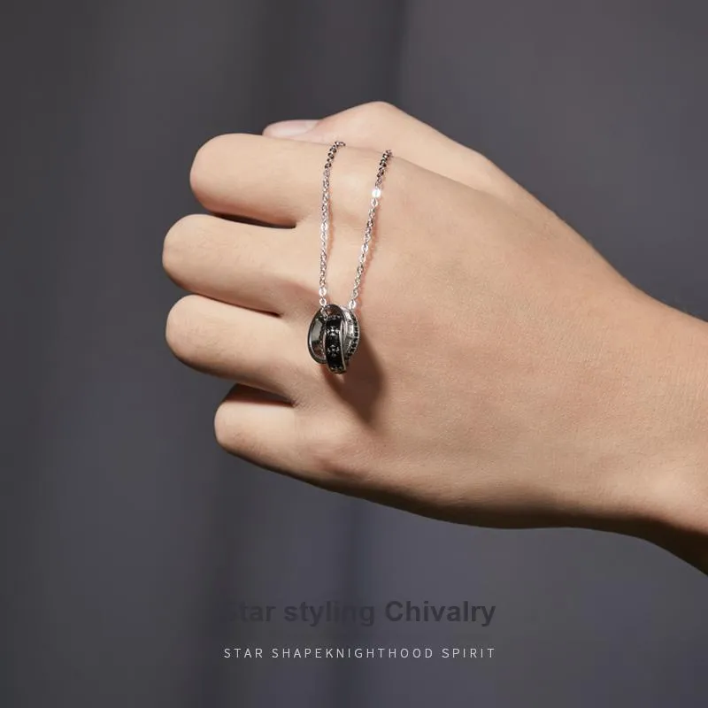 MOLADY S925 Silver Necklaces Men's-1