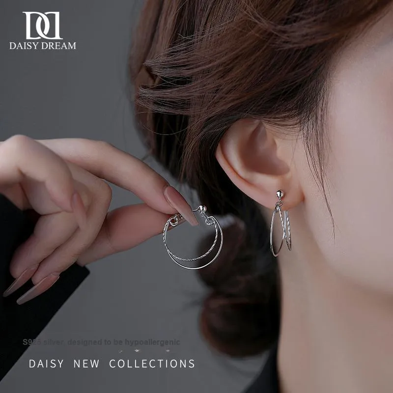 Daisy Dream S925 Sterling Silver Earrings Women's-1