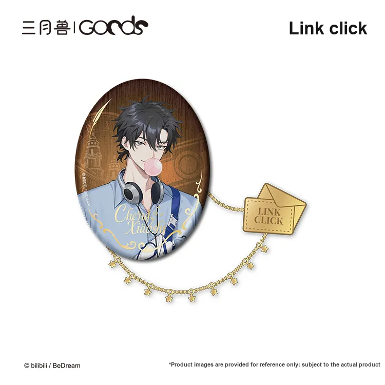 March·Monster Cheng Xiaoshi & Lu Guang Animation, Yingdulai Letter, Collection, Oval Set VEIN Xiafei, Liu Xiao Badges-2