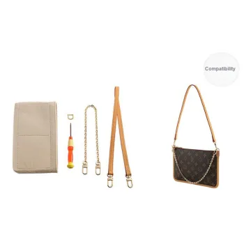 Luxury Care Artisan Workshop Cow Leather Shoulder Bag Combo Bag Shoulder Strap Women's Beeswax Color