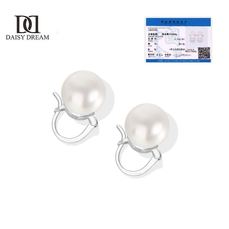 Daisy Dream 999 Fine Silver Earrings Women's-2