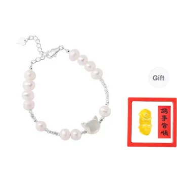 Zheng Tai Fook Pearl Bracelets Unisex
