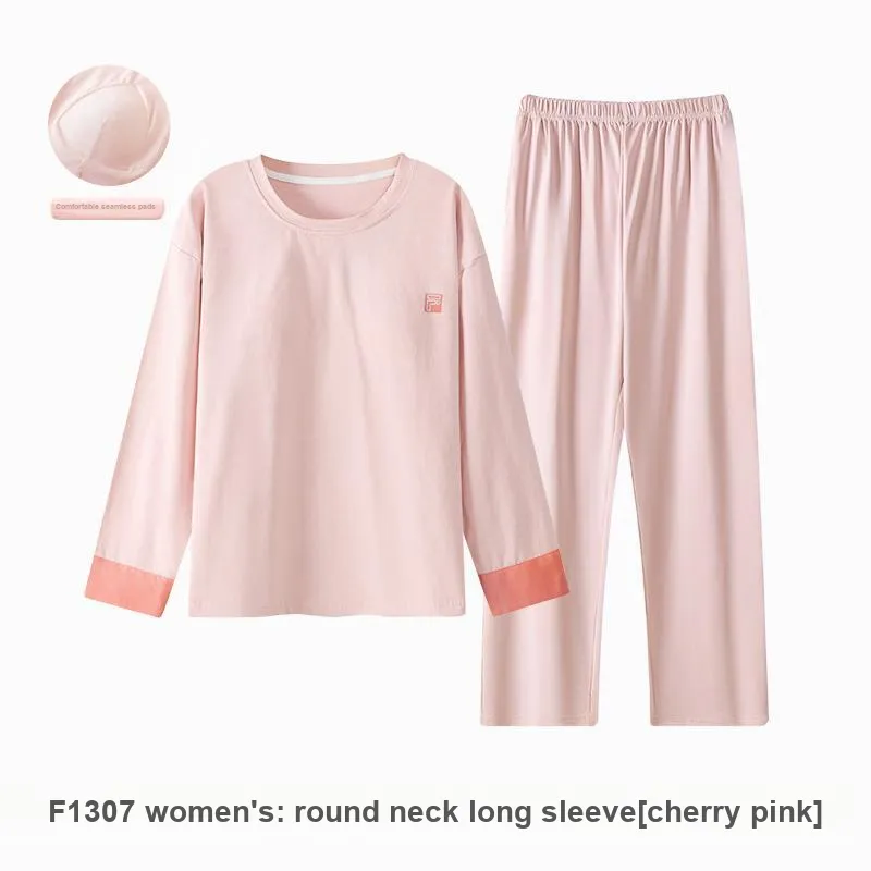 ZAO FU NIAO Pajama Set Women's Cherry Pink-1