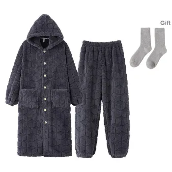 DAMOS·LOVE Pajama Set Men's Dark Gray