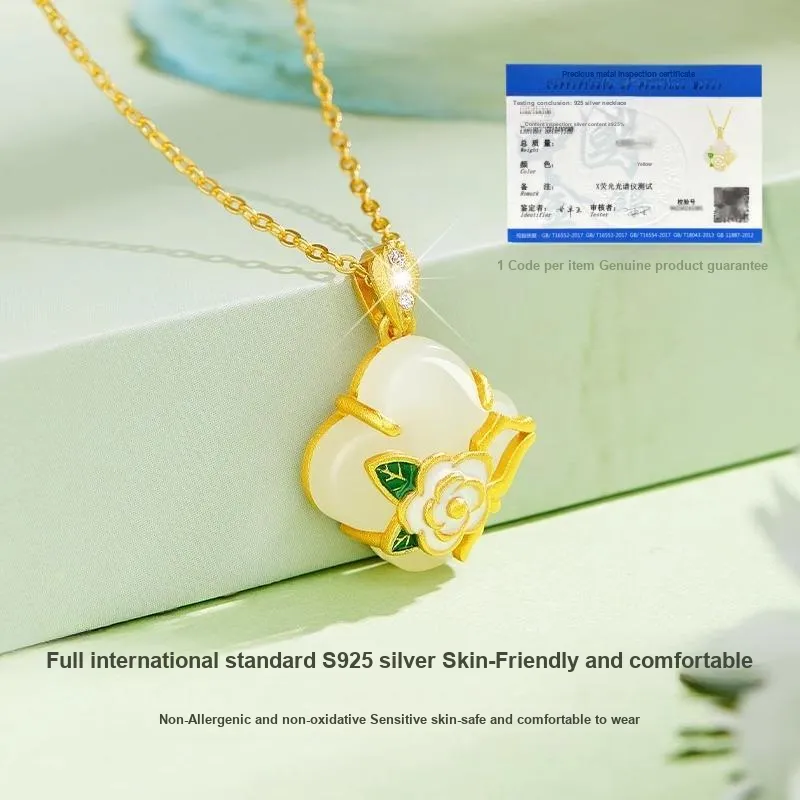 Ostantin Chalcedony Necklaces Women's-2