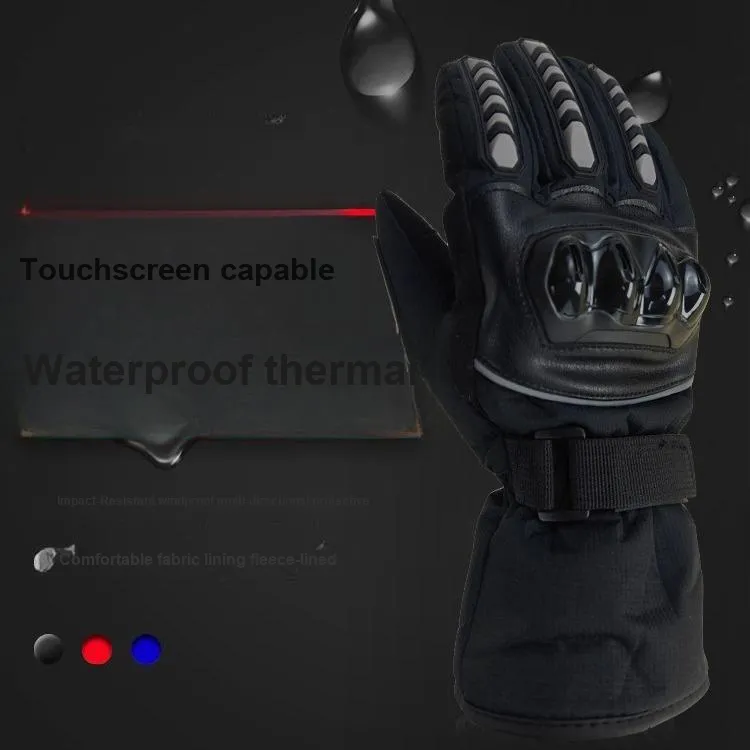 TANLU Riding Equipment Glove Outdoor Biker Unisex Tasi Lung Black-1