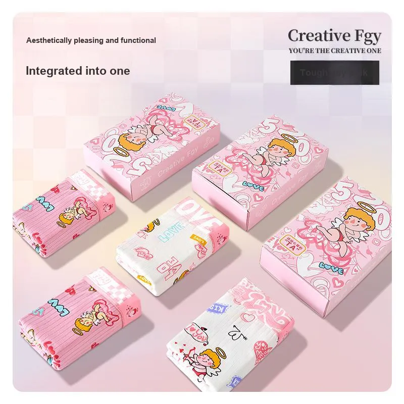 FGY FUGUYU Underpants Men's 3 Pack Shy's Cupid-4