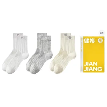 Master Mid Calf Socks Women's Shopping Bag 3 Pack