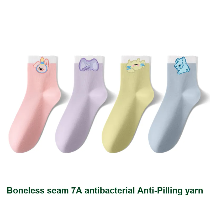 Caramella Mid-Calf Socks Women's 4 Pack-1