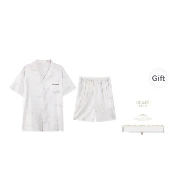 XIA.WA.ZHI.XIU Pajama Set Men's Gift Box Set Image Color