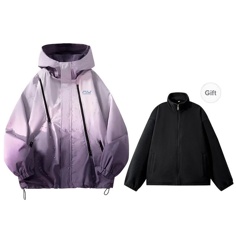 FORIDER Waterproof And Windproof Windbreaker Jacket Unisex-24