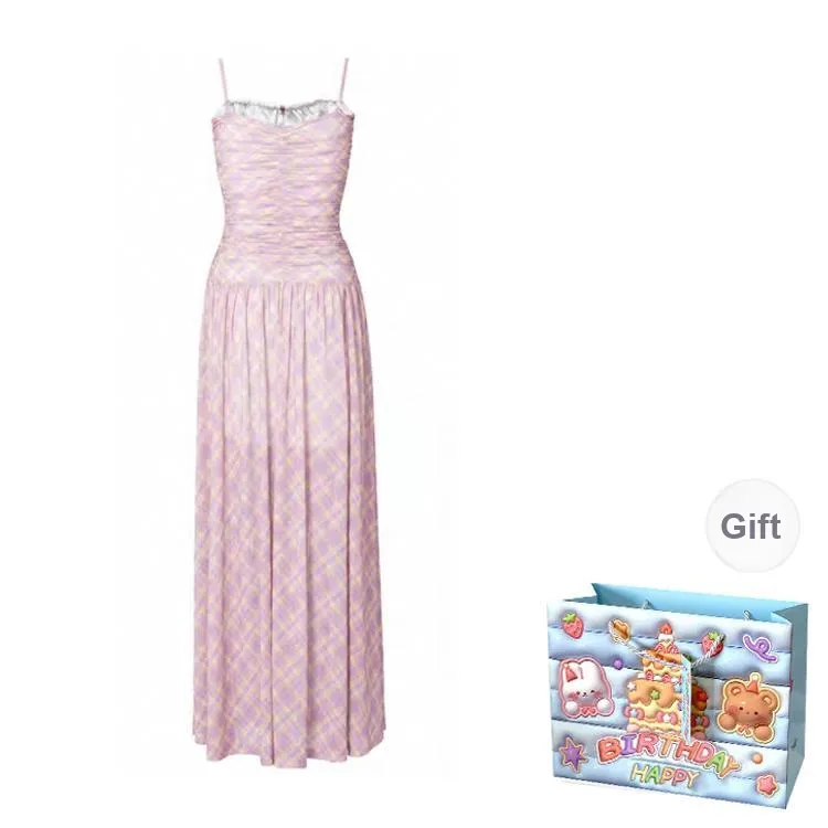 WOWI KCKS Slip Dress Women's Pink Purple-1