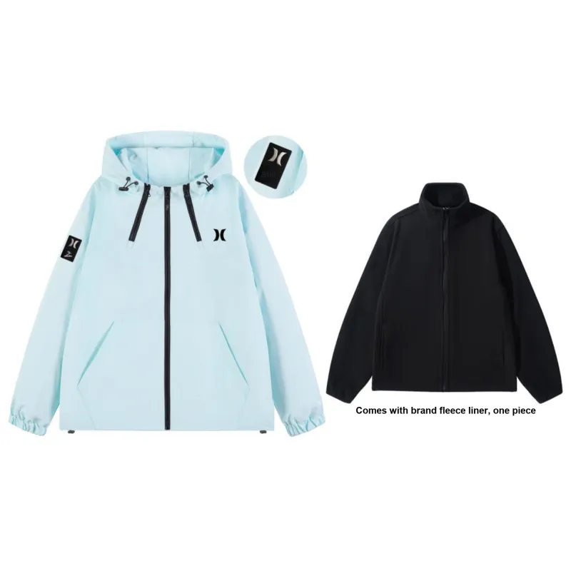 Hurley Windbreaker Jacket Unisex-13