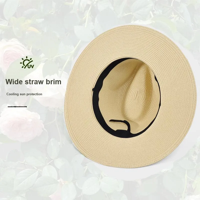 Ai Jiawei Paper Reed Sun Protection Hats Unisex-2