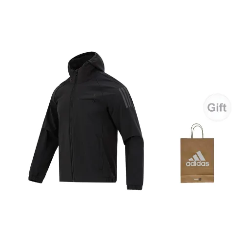 Adidas Jackets Unisex Black Gift Bag