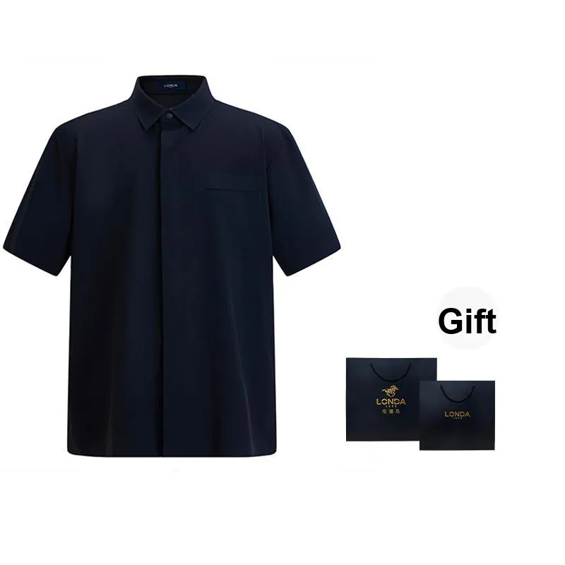 LONDA 1958 Shirt Men's Dark Blue 32 With Shopping Bag Included