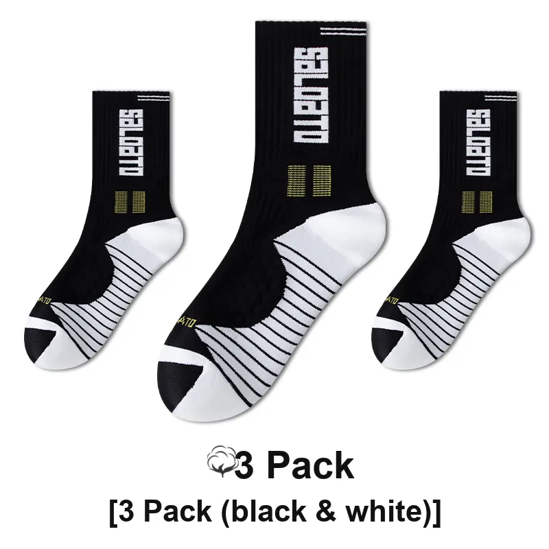 ROBINHOOD Basketball Socks Men's 3 Pack-9