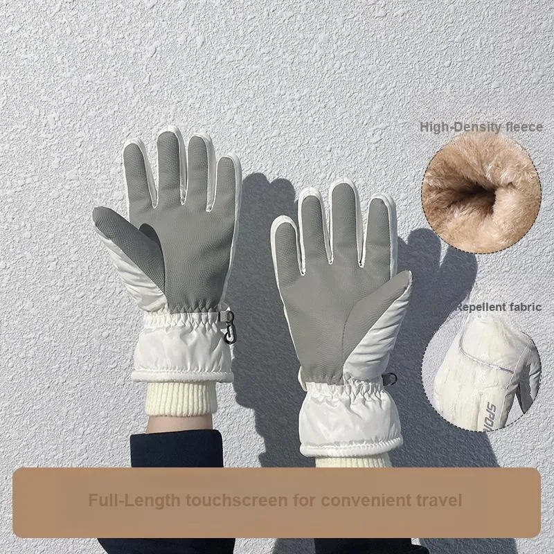 TANLU Ski Gloves Gloves Women's-3