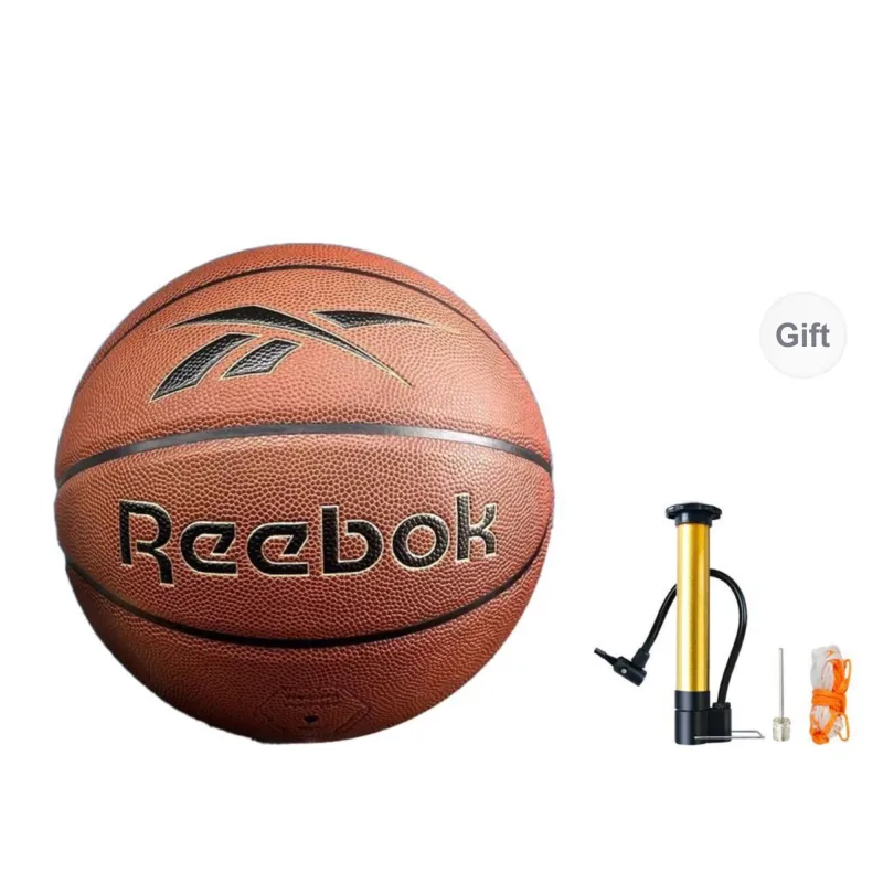 Reebok PU Basketball Brown Size 7 Ball Training Match Unisex-0