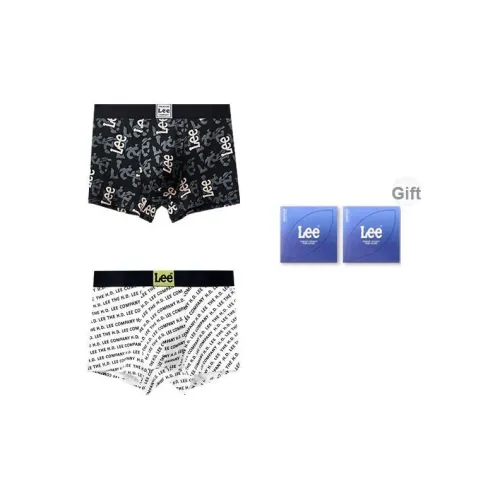 Lee совместный бренд модель нижнее белье подарочная коробка мужское 2 упаковки