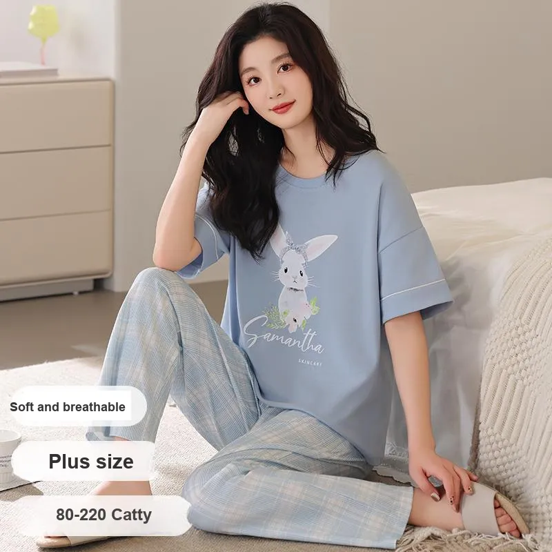 MADALLO Pajama Set Women's Sky Blue-1