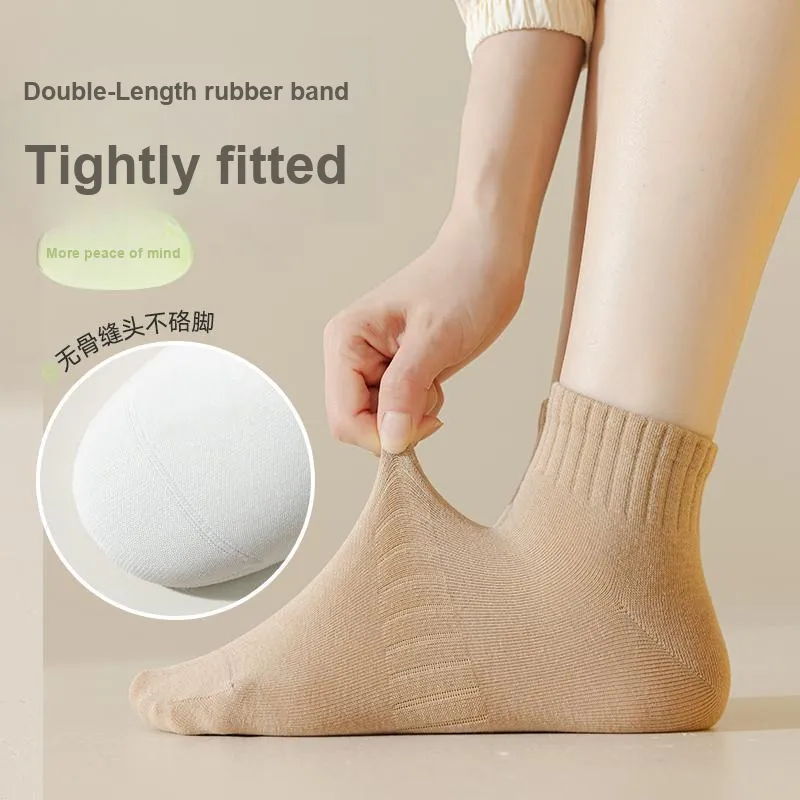 Moremoli Mid Calf Socks Women's 5 Pack-9