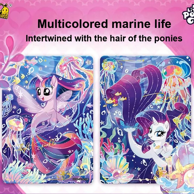 KAYOU My Little Pony, Card, Huiyue Bag, 7th Edition IP/Anime Cards Whole Box