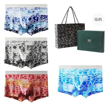 SEPTWOLVES Underwear Gift Box Men's 4 Pack+Shopping Bag