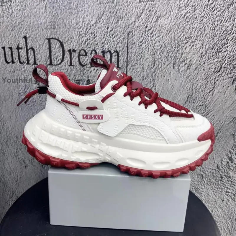 VNNSIJIE x Banas Low Top Chunky Sneakers Men's-2