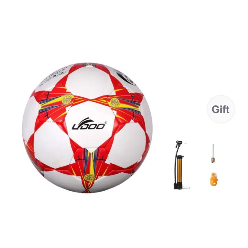 Ledo Size 4 And Size 5 Soccer PU Machine Stitched Soccer Ball Unisex-3