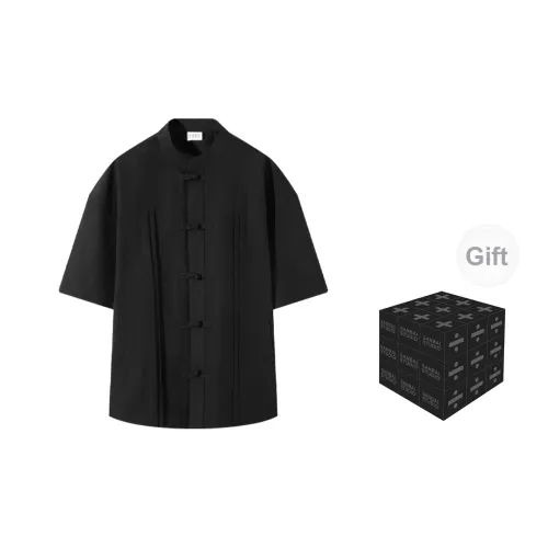 SANBAI STUDIO Shirts Unisex Black