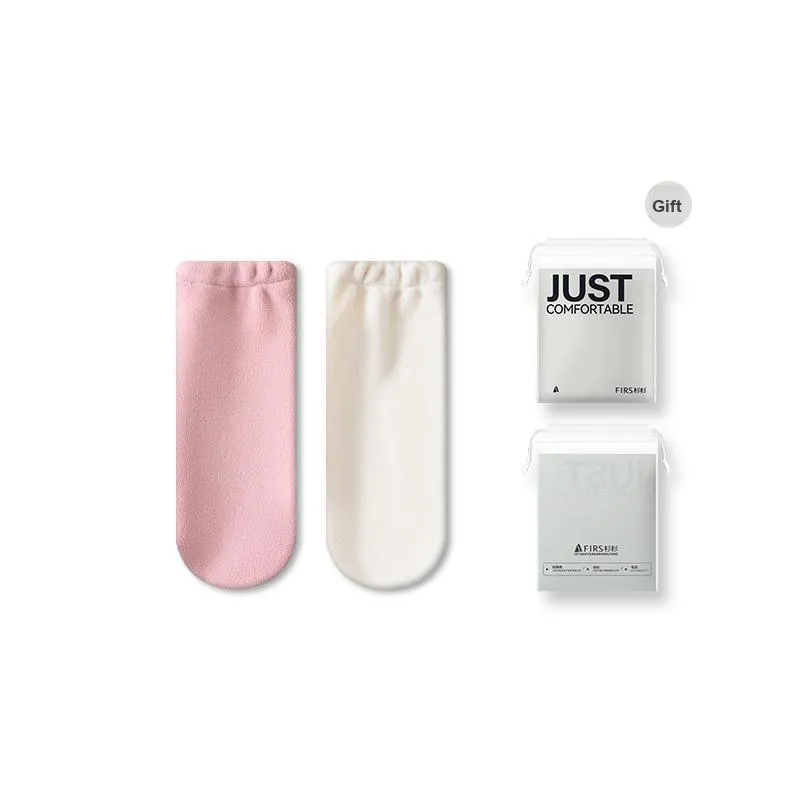FIRS Mid Calf Socks Women's Shopping Bag 2 Pack-20