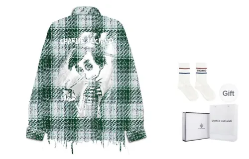 Charlie Luciano Shirt Unisex Green