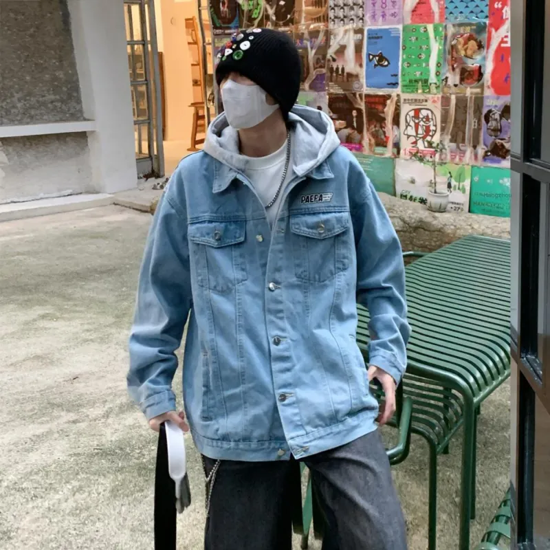 PAEFA Jackets Coats Fleece-Lined Thin Optional Unisex-9