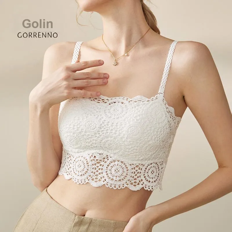GORRENNO Women's Camisoles-5