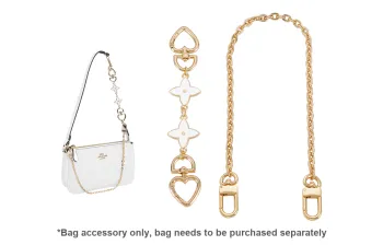 Lan Bao Fan Alloy Metal Bag Accessories Women's Gold-Tone