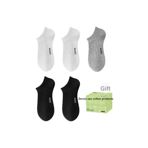 ZEROIN No Show Носки Унисекс Коробка 5 пар