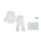 [Gift Box Set]Bamboo Pattern 100% cotton Long-Sleeved Women's Matching Set