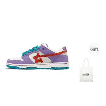 RIPSTAR SKBD Low Anti Slip Wear Resistant Low Top Skateboard Shoes Unisex Joker