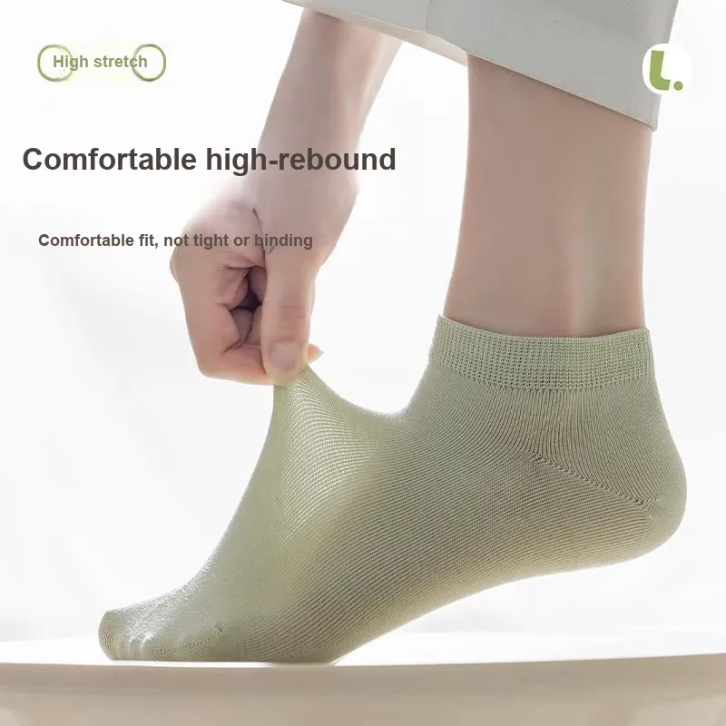 Lan Miao No Show Socks Women's 5 Pack-29