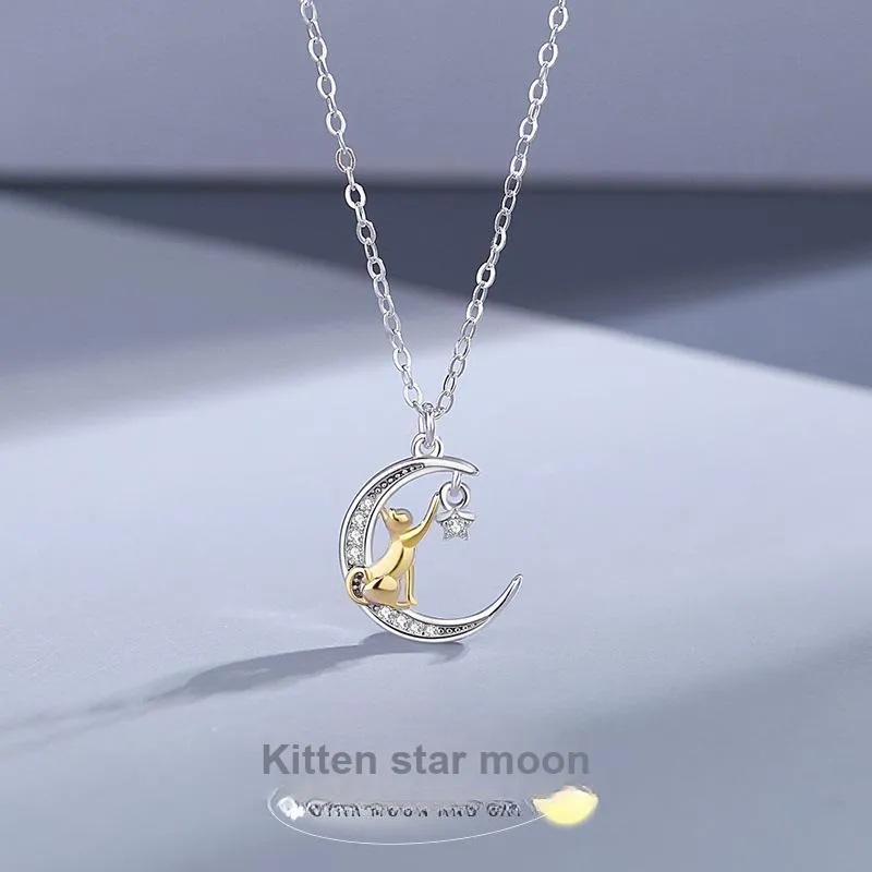 DAWO 925 Sterling Silver Necklaces Women's-2