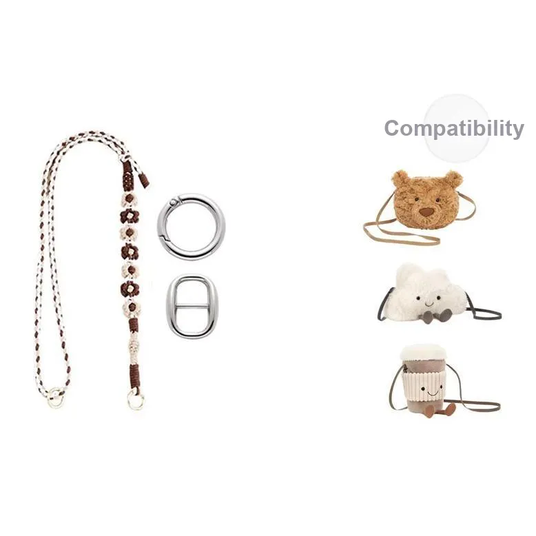 Luxury Care Artisan Workshop Ткань Сумка Ремень Женские Многоцветный