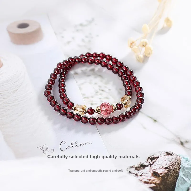 JUICY GRAPE Crystal Bracelets Unisex-2