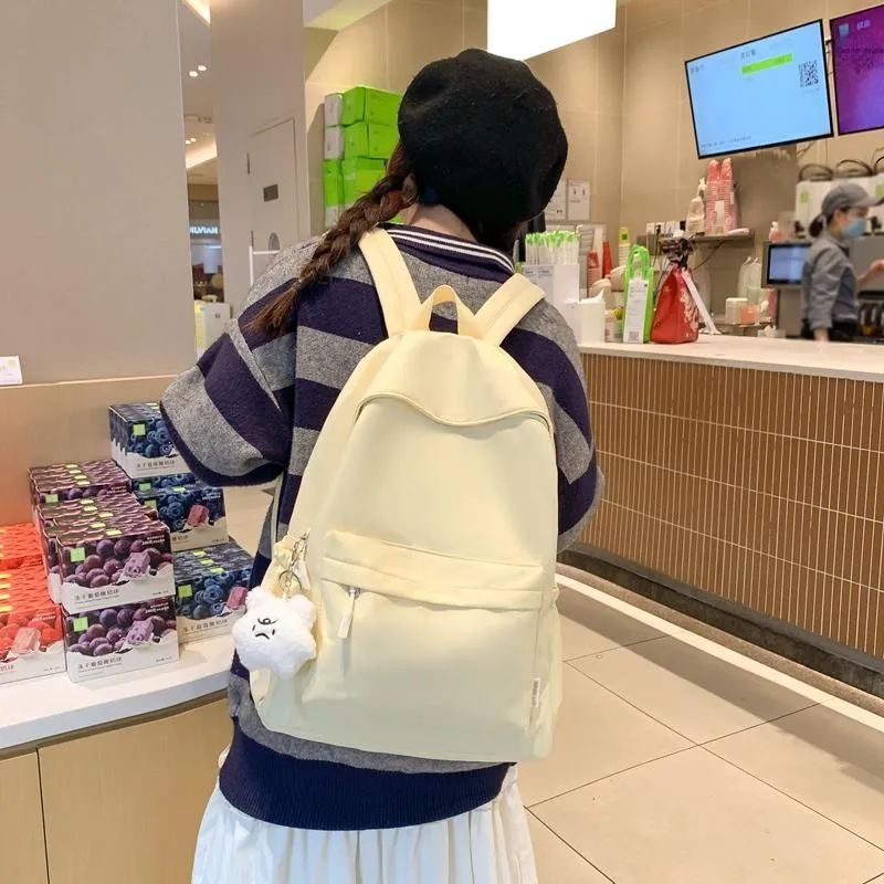 ROUNDOT Nylon Backpack Unisex Multicolor-23