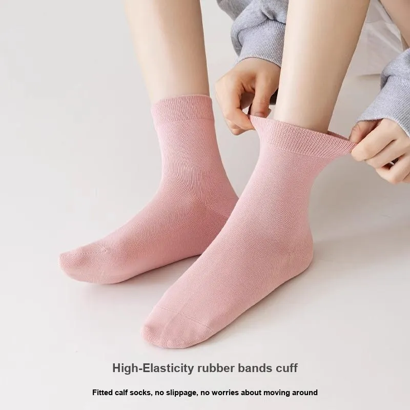Thirteen day Season Mid Calf Socks Women's 5 Pack-23