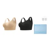 [2 개 for 20% 할인] 얇음+도톰함, 클래식 블랙 (1.8cm) + 누드 컬러 (3.3cm)